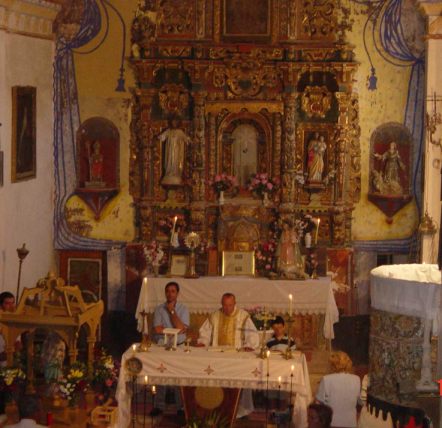 Interior de la Iglesia de Pinilla del Olmo.